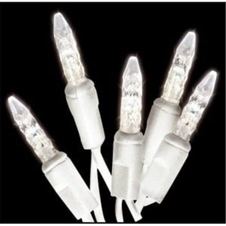 Reinders Reinders 88643-R Icicle LED Light Strands - Pure White with White Wire 88643-R